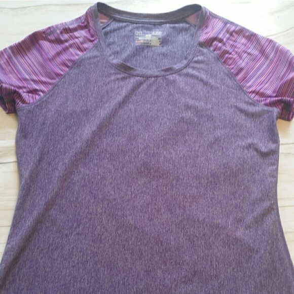 Under armour Small Purple&striped top - Picture 1 of 3